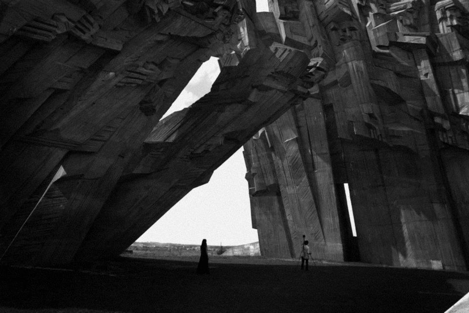 Shooting videos in Lithuania.
photo: Isabelle Royet-Journoud