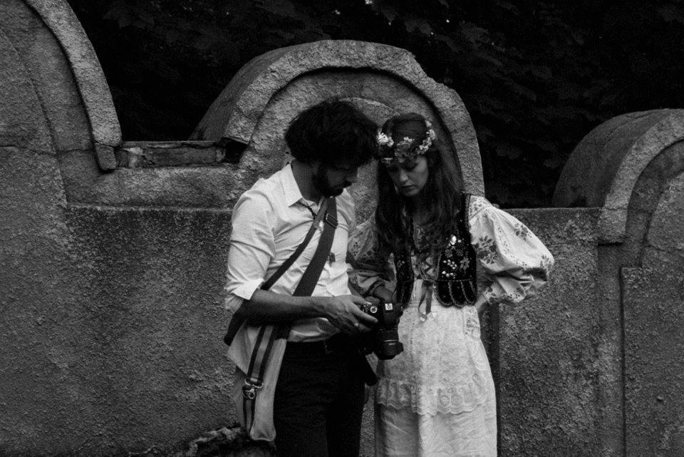 Making videos in Krakow.
photo: Isabelle Royet-Journoud